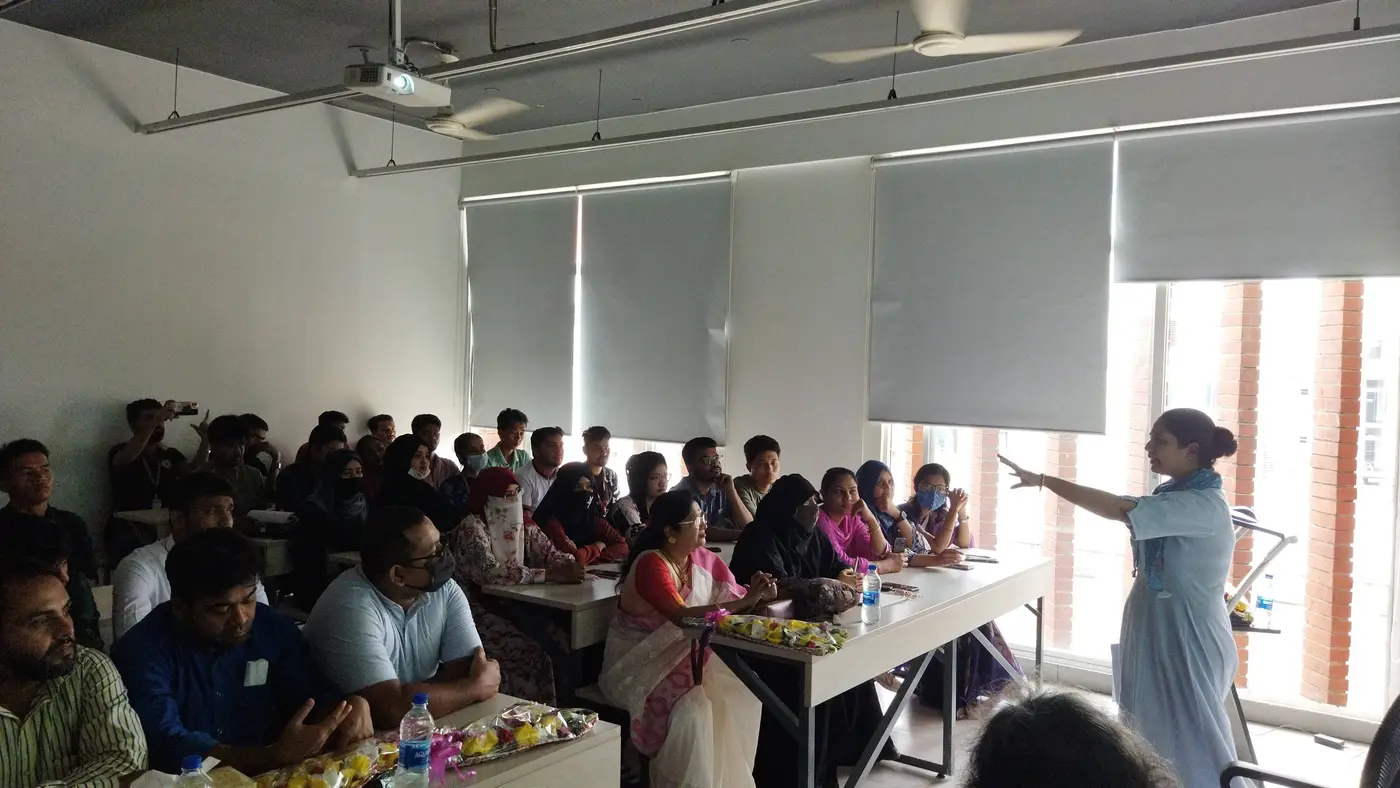 International seminar at Bangladesh University